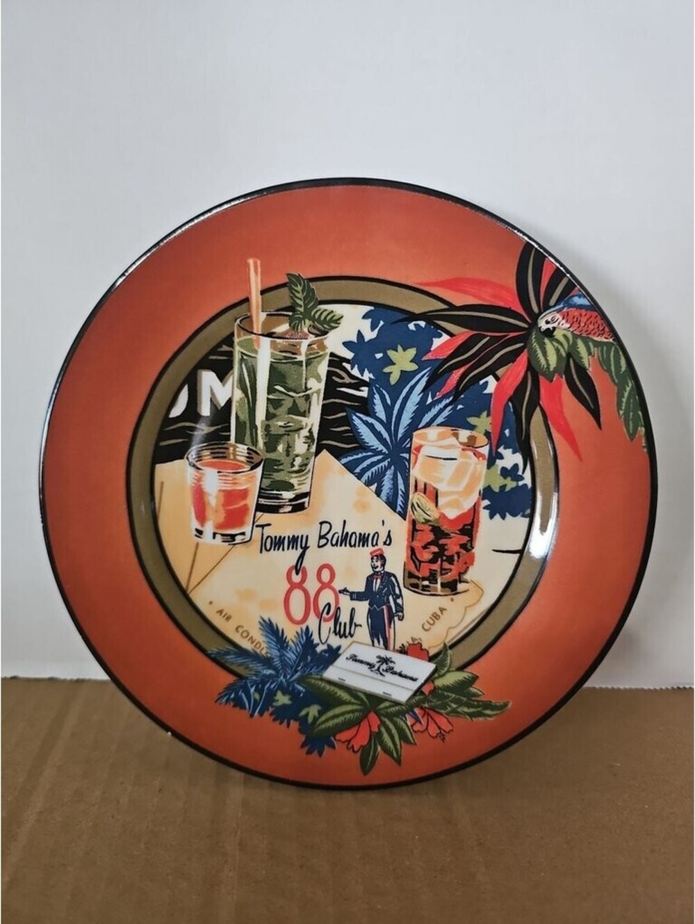 Tommy Bahama's 66 Club Decorative Plate